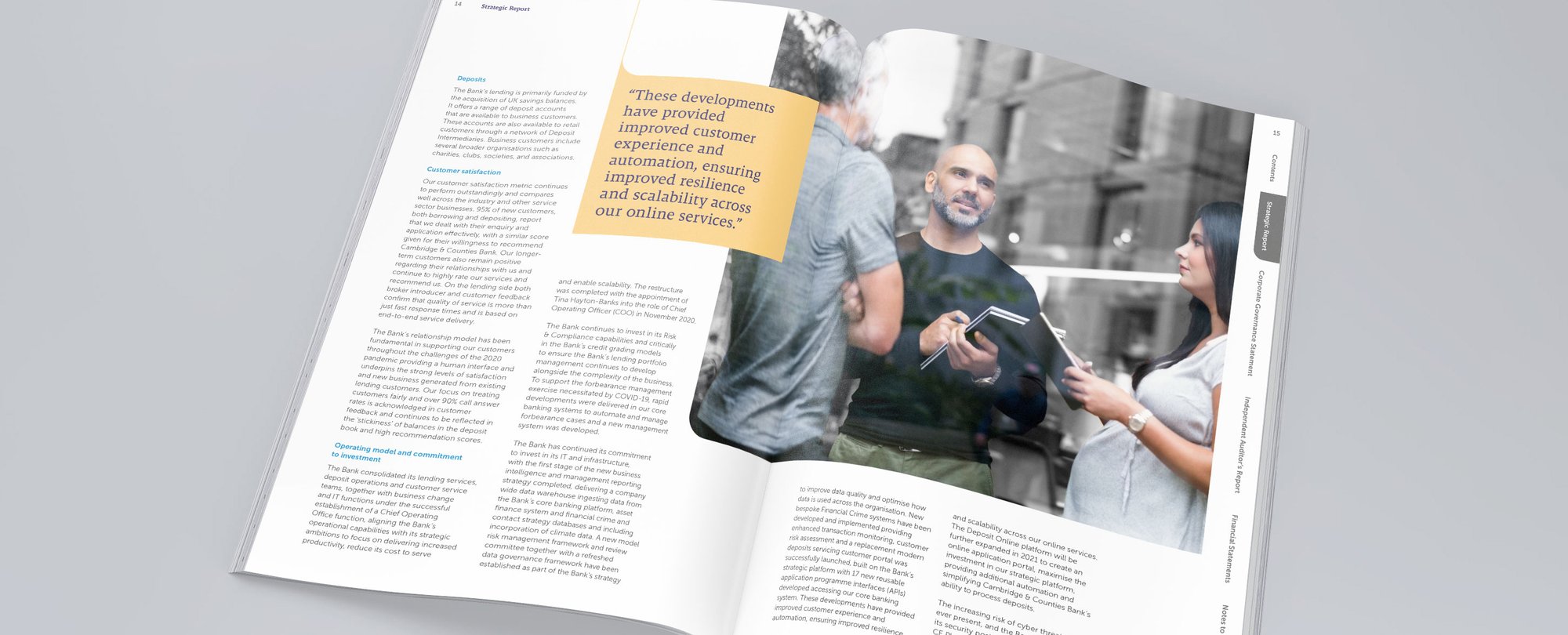 Annual report internal pages