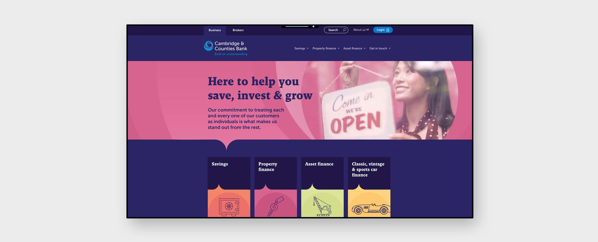 Website design