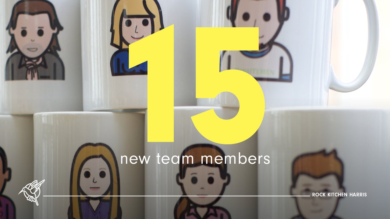 15 new team members