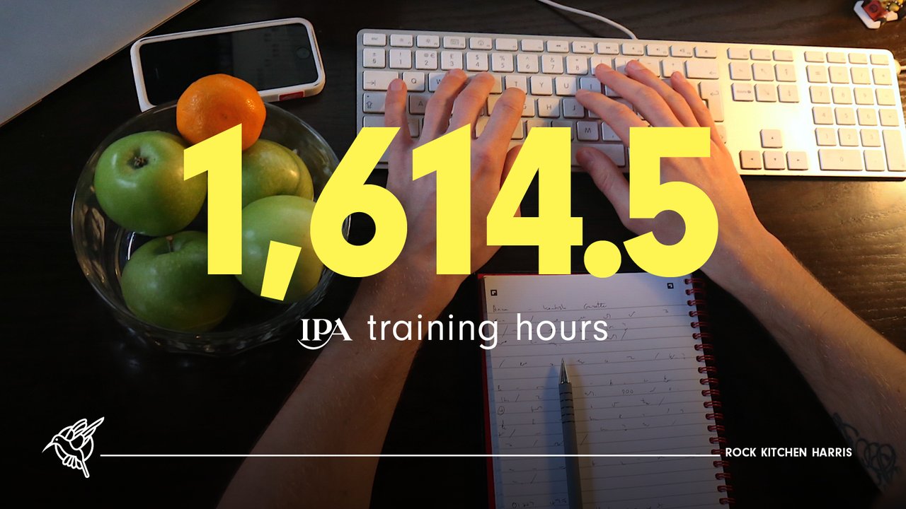 1,614.5 IPA training hours