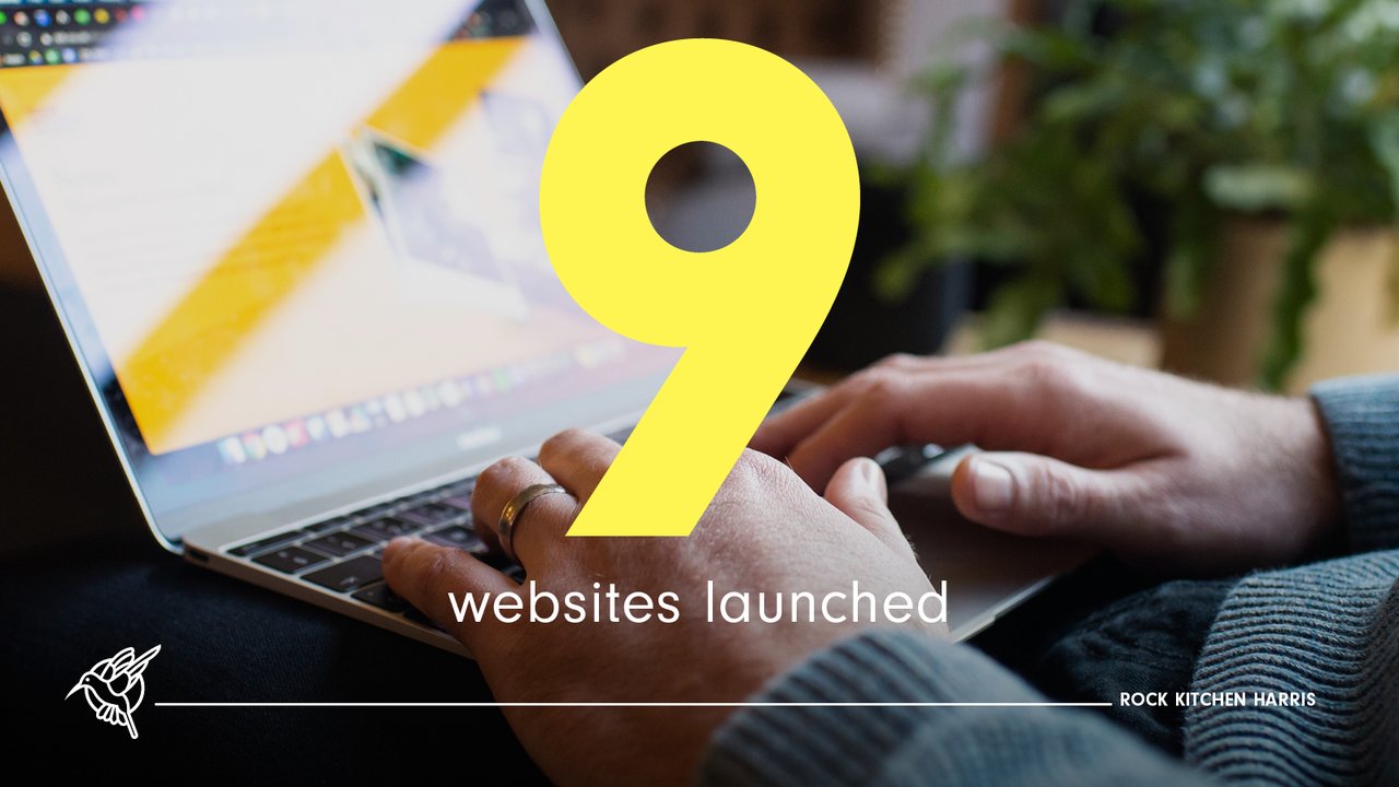 9 websites launched