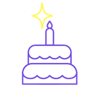 a birthday cake