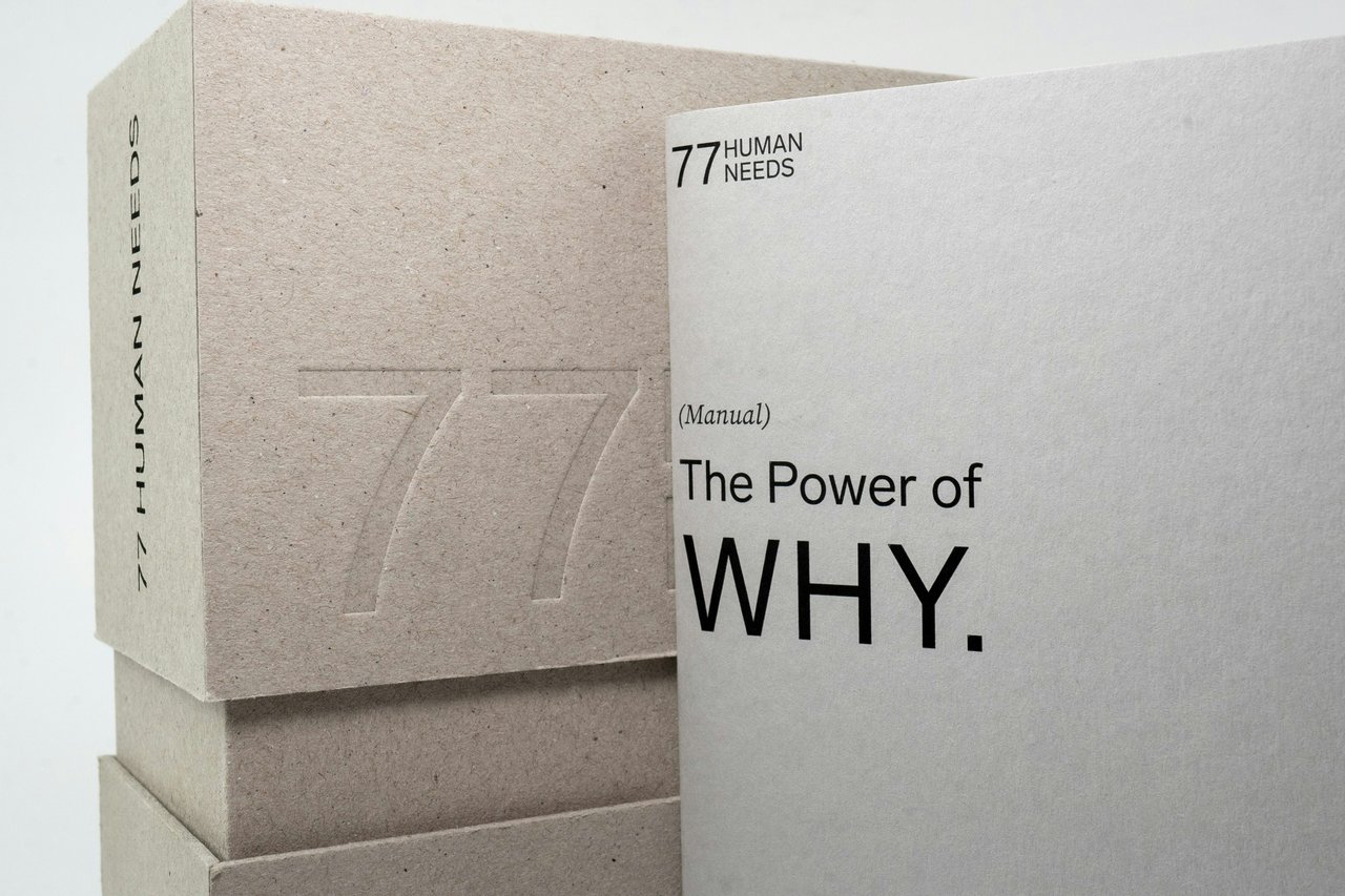 A book called 'The Power of WHY.' by Simon Sinek